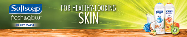 Softsoap® brand website banner