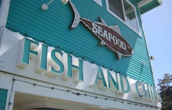 Seafood Fish and Chips, Catalina Island CA